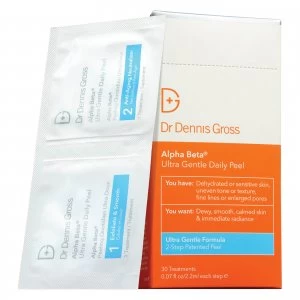 Image of Dr Dennis Gross Skincare Alpha Beta Ultra Gentle Daily Peel (Pack of 30)