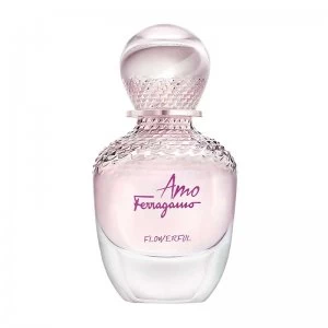 Image of Salvatore Ferragamo Amo Flowerful Eau de Toilette For Her 30ml