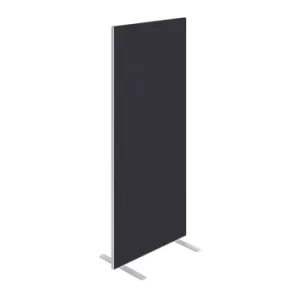 Image of Floor Standing Screen 800 x 1800mm Black KF90694