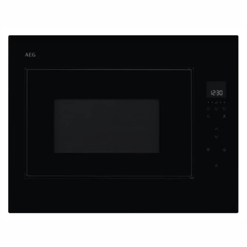Image of AEG 6000 Series OB6SM261UB 26 Litre 46cm High, Built In Standard Microwave Oven - Black