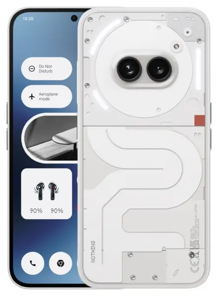 Image of Nothing SIM Free Nothing Phone (2a) 5G 256GB Mobile Phone - White
