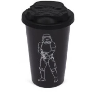 Image of Original Stormtrooper Ceramic Travel Mug - Black
