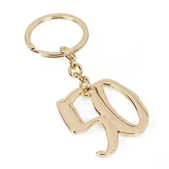 Image of Signography Gold Metal Keyring - 50