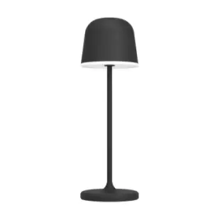 Image of EGLO Mannera Cordless Black Indoor/Outdoor Table Lamp