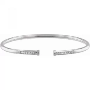 Image of Tommy Hilfiger Stainless Steel Memory Steel Bangle