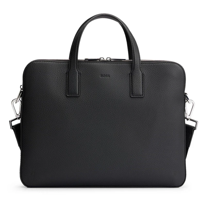 Image of Boss Crosstown S Doc Zips 10202294 Cross Body Bag Mens - Black One Size