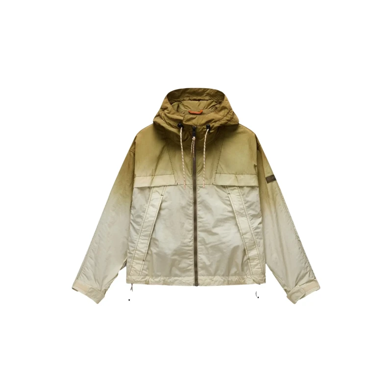 Image of Womens hooded sweatshirt Napapijri Traveler Vert Female L