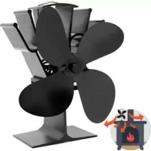 Image of Maison&white - Heat Powered 4 Blade Stove Fan M&W