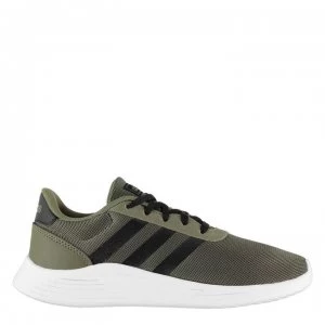 Image of adidas Lite Racer 2.0 K Junior Trainers - Khaki/Blk/Wht