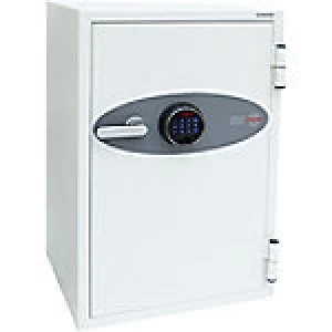 Image of Phoenix Fireproof Safe FS0442F White 520 x 520 x 900 mm