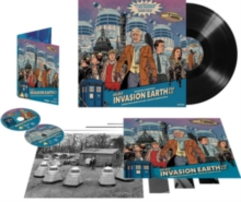 Image of Daleks' Invasion Earth 2150 A.D. Bluray 5055201849588