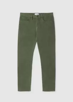 Image of Frame Mens LHomme Slim In Washed Military