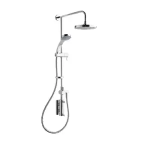 Image of Mira Miniluxe Thermostatic Mixer Shower (Exposed with Fixed Head & Diverter) - 167390