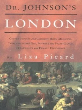 Image of Dr Johnsons London by Liza Picard Book