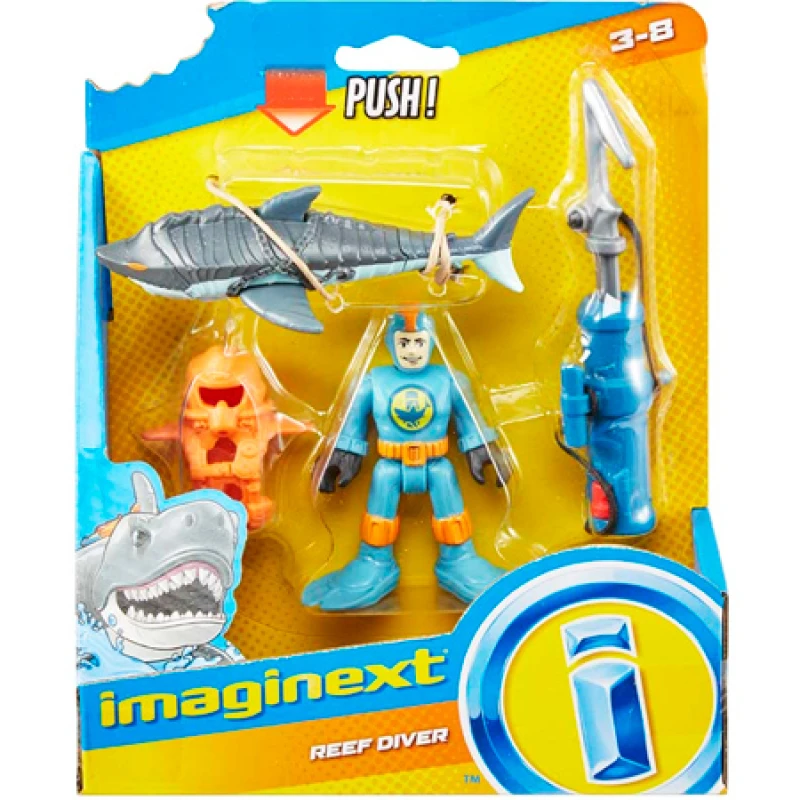 Image of Imaginext Reef Diver Figure Reef_Figur-GKG82