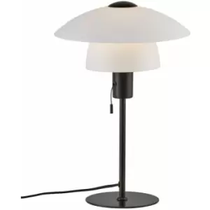 Image of Nordlux Verona Dome Table Lamp Black, E27