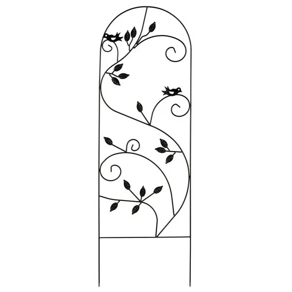 Image of Garden Gear 1.2m Bird Metal Plant Support G4542