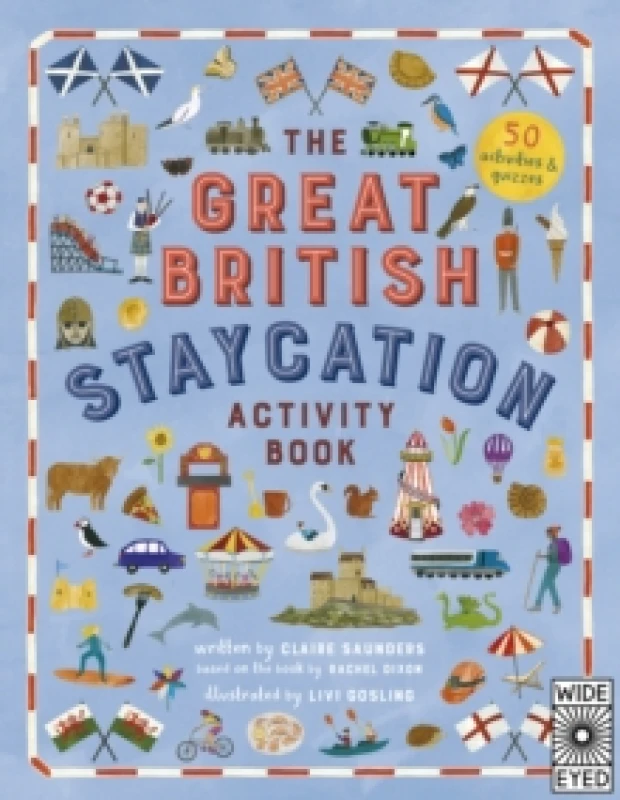 Image of Claire Saunders The Great British Staycation Activity Book Multi unisex