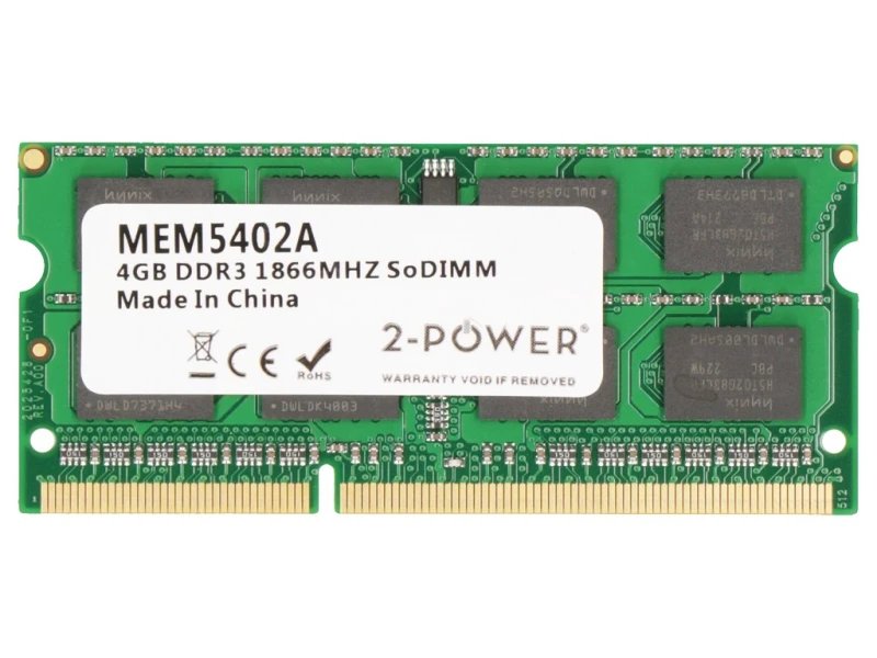 Image of 2-Power 4GB DDR3 1866MHZ SODIMM Memory