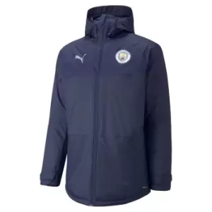Image of 2021-2022 Man City Winter Jacket (Peacot)