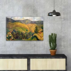 Image of FAMOUSART-057 Multicolor Decorative Canvas Painting