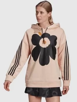 Image of Adidas Marimekko Hoodie, Blush, Size S, Women