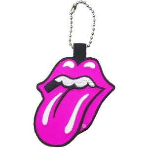 Image of The Rolling Stones - Classic Tongue Keychain - Pink