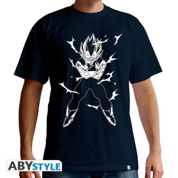 Image of Dragon Ball - Dbz/Vegeta Mens Medium T-Shirt - Navy