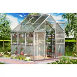 Image of Greenhouse Polycarbonate 6x6ft incl. Base