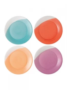 Image of Royal Doulton 1815 Bright Colours Set of 4 Plates 23cm