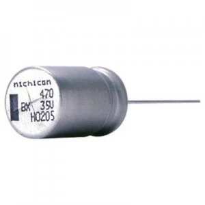 Image of Nichicon UBX2A470MPL Electrolytic capacitor Radial lead 5mm 47 100 Vdc 20 x L 10 mm x 20 mm