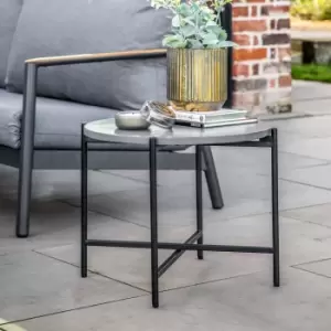 Image of Gallery Outdoor Waterman Round Side Table Grey