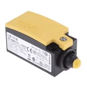 Image of Eaton, Snap Action Limit Switch - Plastic, NO/NC, Plunger, 415V, IP66, IP67