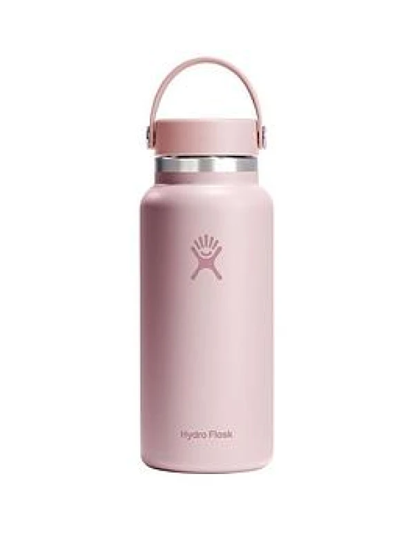 Image of Hydro Flask Wide Mouth Flex Cap thermo bottle colour Pink 946 ml