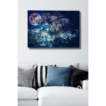 Image of Kanvas Tablo (70 x 100) - 159 Multicolor Decorative Canvas Painting