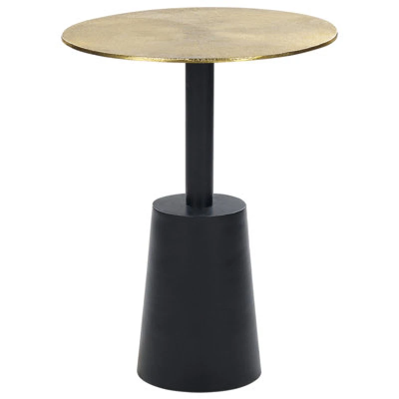 Image of Beliani Side Table Tanami Metal Gold