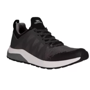 Image of Trespass Mens Ruairi Active Trainers (9.5 UK) (Grey/Black/White)