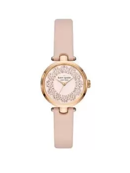 Image of Kate Spade New York Holland Ladies Traditional Watch Stainless Steel, Pink, Women