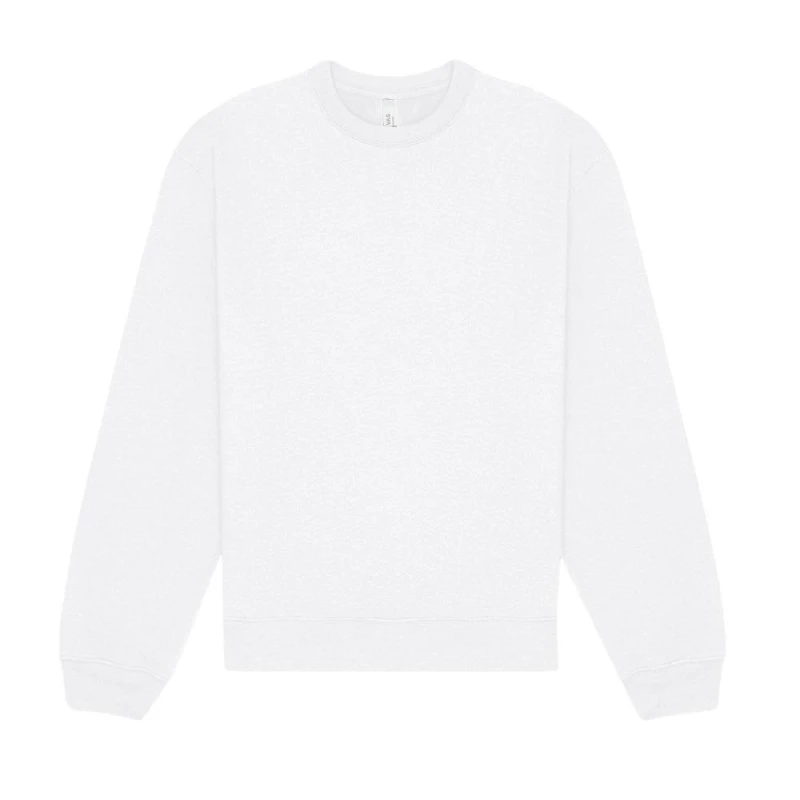 Image of Bella + Canvas CA4711 womens Sweatshirt in White
