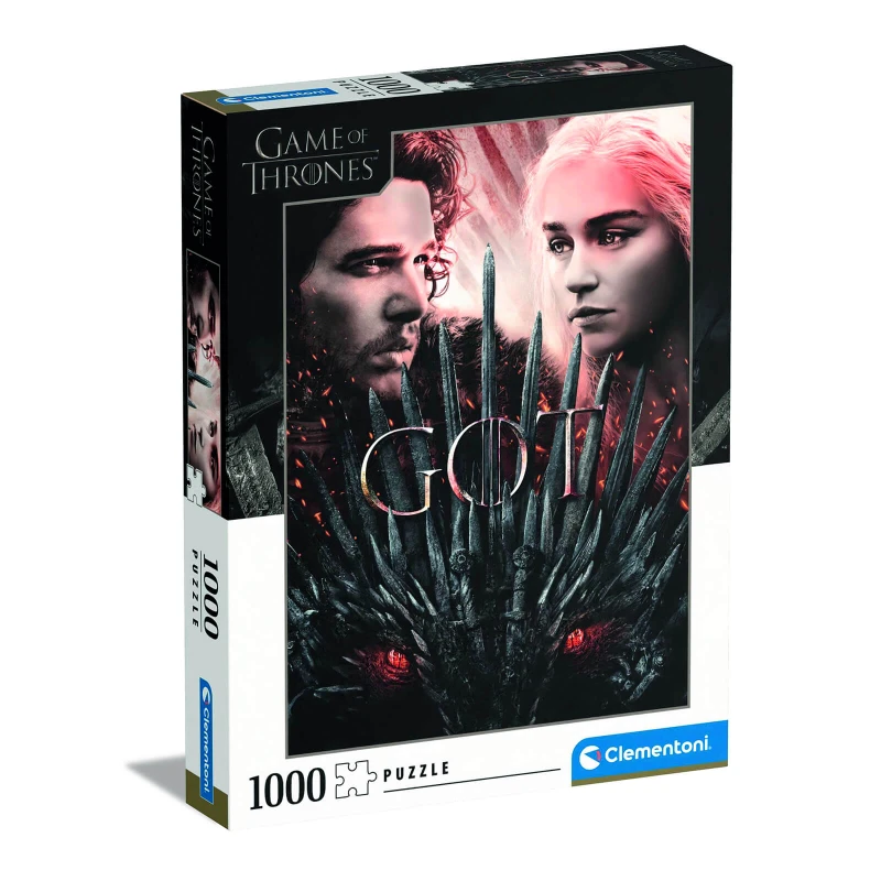 Image of Clementoni Game Of Thrones Portrait 1000 Piece Jigsaw Puzzle