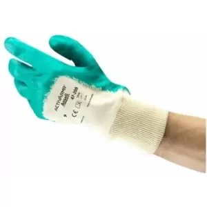 Image of Ansell 47-200 SIZE 8,0 Mechanical Protection Gloves - Green White