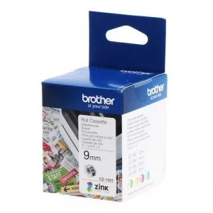 Image of Brother CZ-1001 Label Tape (9mm x 5m)