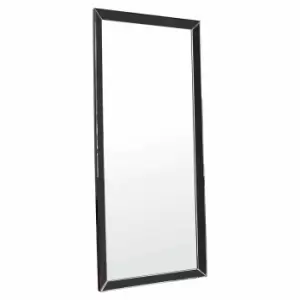 Image of Crossland Grove Bloomsbury Leaner Mirror Black - 1780 X 760mm