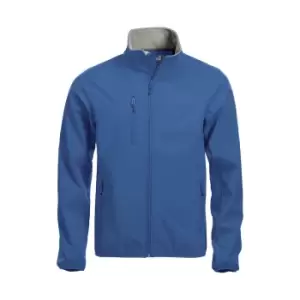 Image of Clique Mens Basic Soft Shell Jacket (L) (Royal Blue)