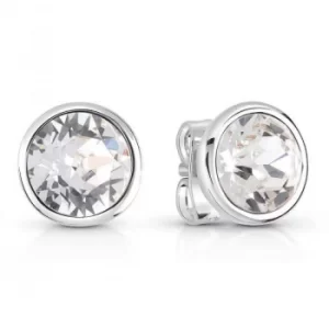 Image of Ladies Guess Miami Silver Earrings