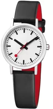 Image of Mondaine Watch Classic Vegan Pure Grape Leather