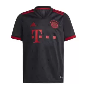 Image of adidas Bayern Munich Third Shirt 2022 2023 Juniors - Grey