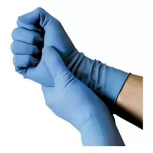 Image of Gloves Powder-free Seamless Nitrile Small [Pack 100]