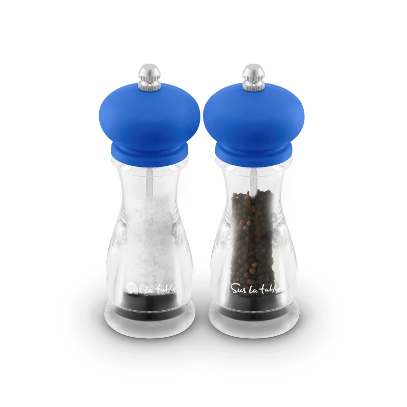 Image of SURLATABLE 2pc Salt and Pepper Mill Set Blue unisex Medium