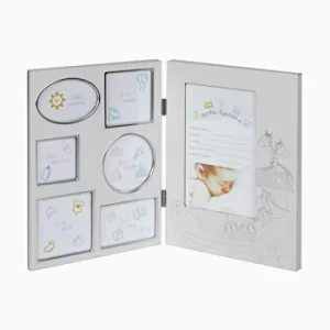 Image of Double Collage Baby Data Photo Frame